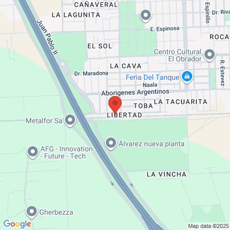 Barberia And Peluqueria Rojitas map