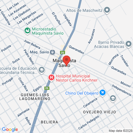 Old Santa Fe Barberia map