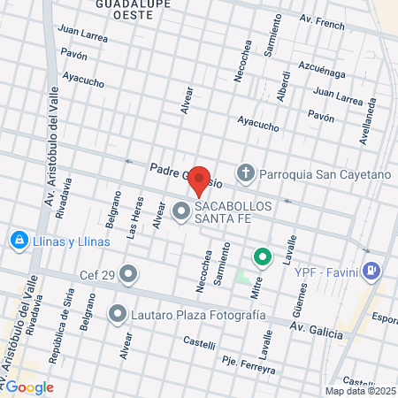 T And M Barbería map