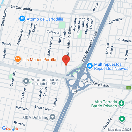 Alvaro Barber Shop map