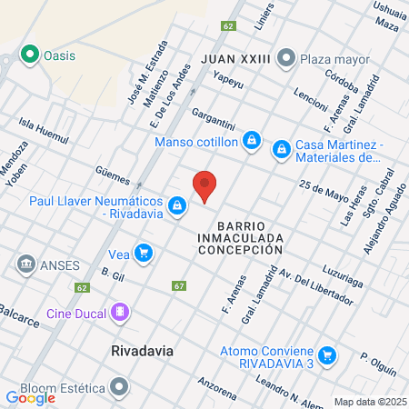 Salón Unisex Adriana map