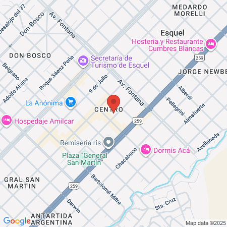 South Ice Barbershop map