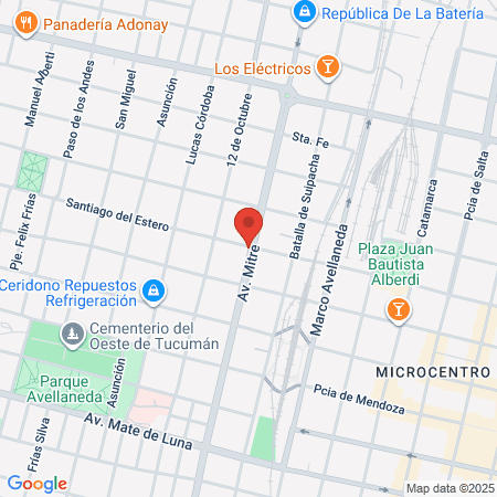 Dalí Barbershop map