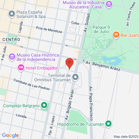 Berbershop Charcas map