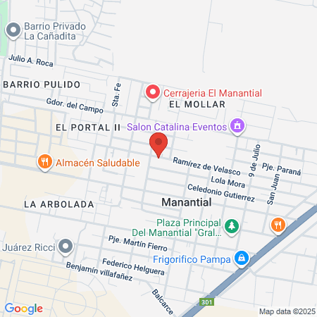 Peluquería Dario map