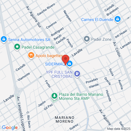 Barbería Fs map