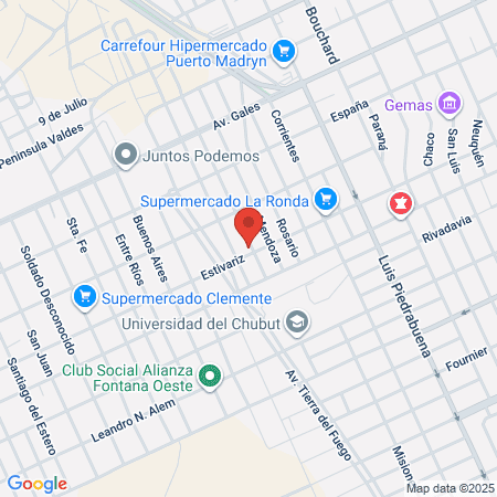 Indah Centro De Estética map