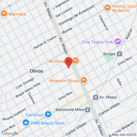 Dra Chiesino Roxana map