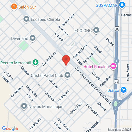 Veterinaria Quequen map