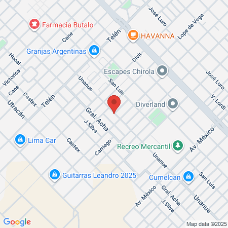 La Cucha Del Choco map