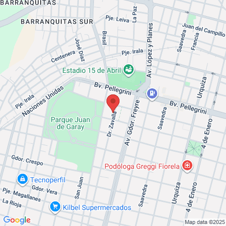 Iturraspe Hospital Perinatológico Center map