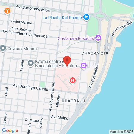 Hospital Publico Samic map