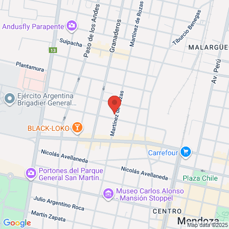 Sebastian Vazquez Osteópata map