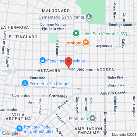 Odontología Córdoba map