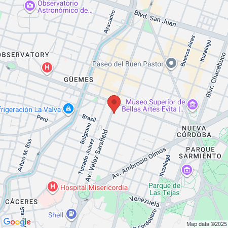 Odontología Basiak En Nueva Córdoba map