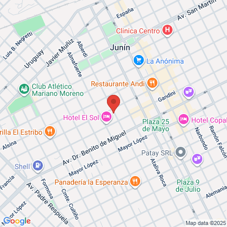 Odontóloga Noelia Sánchez Ratto map