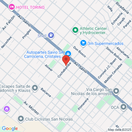 Consultorios Odontologicos En Chacarita | Dr Farrás map