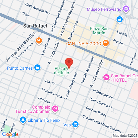 Renova Clinic Centro De San Rafael map