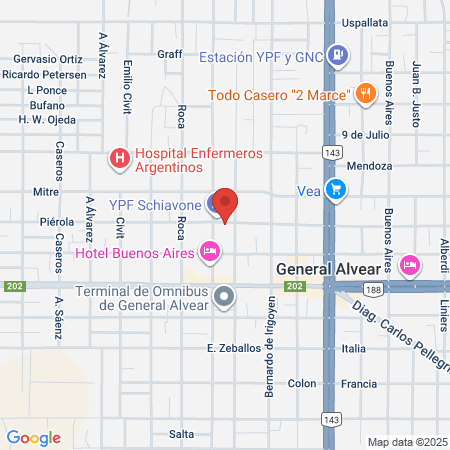 Centro De Ojos Alvear Coa map