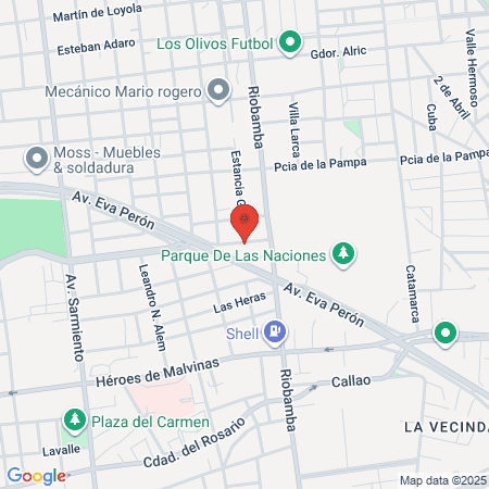 Dr Dasso Orlando map