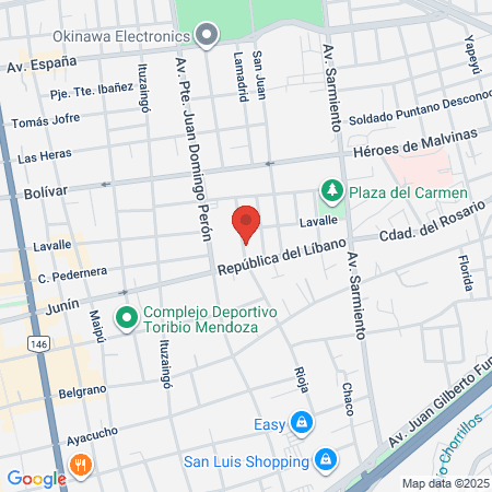 Clinica San Jorge map