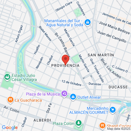 Hospital Ernesto Pompeo Borzani map