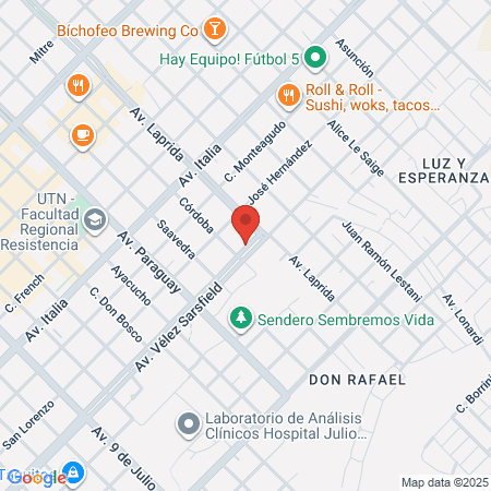 Yuliana Benitez Clínica Dental map