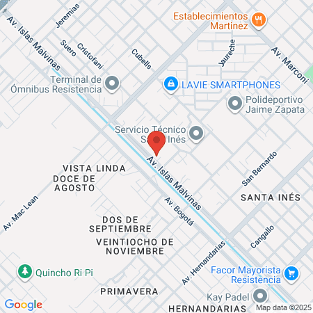 Consultorio Dental Dra María Luisa Muchutti De Almeida map