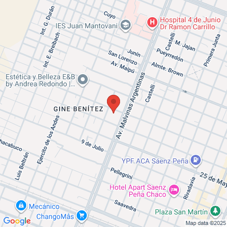 Dra Chavez Elvira Graciela map