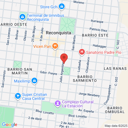 Odontos Consultorios map
