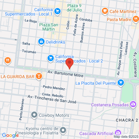 Codent Odontología map