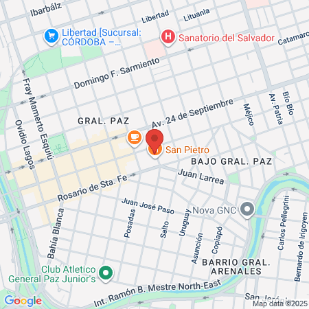 Tomas Ocaño Barberia map