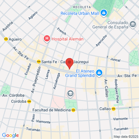 Américo Barbería map