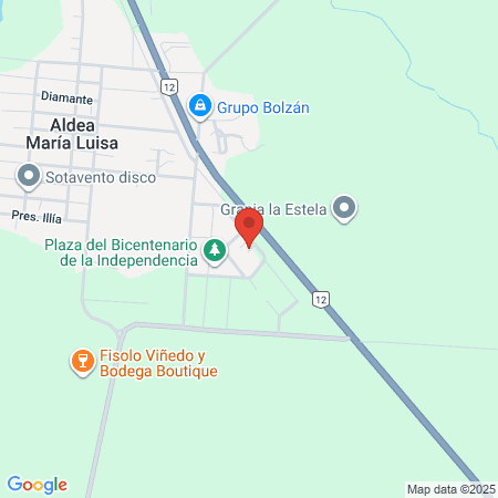 Barberia Argentina map