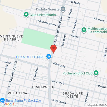 Evolution Peluqueria Unisex map