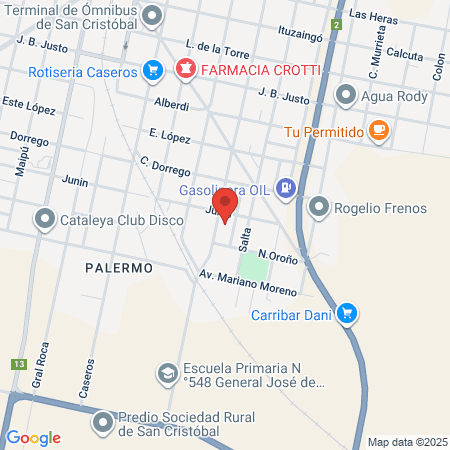 Sg Peluquería And Make Up map