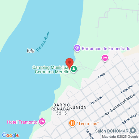 Empedrado map