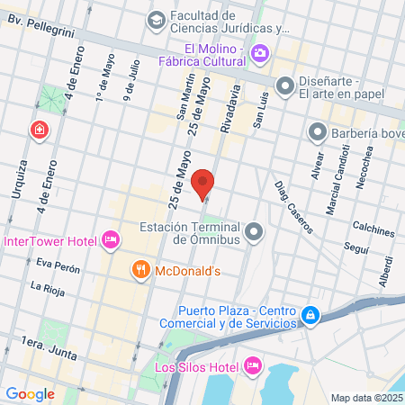 Dr Román Guillermo map