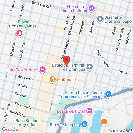 Consulturios Iriondo map