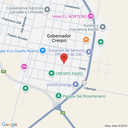 Dr Eduardo Henares map