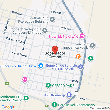 Samco Dr Carlos Boratti map