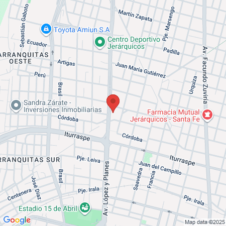 Dra Fernandez Mariana map