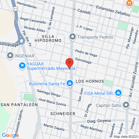 Centro San José Kinesiología Y Fisiatría map