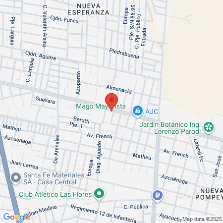 Consultorios Gorriti Cen San Geronimo map