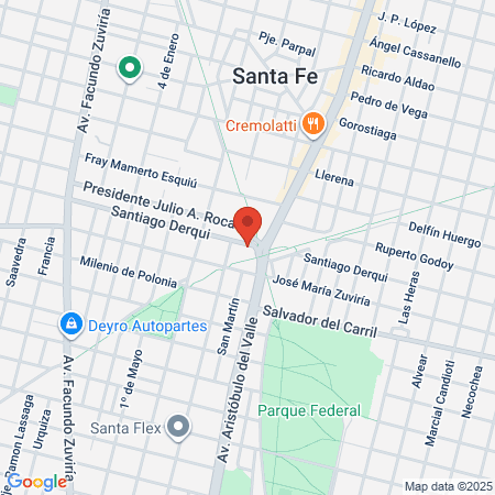 Kinesiologa Claudia Serrudo map