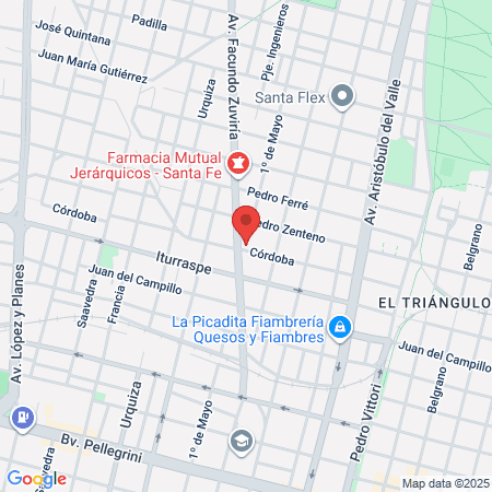 Consultorio Podologico Luis A Ruggeri map