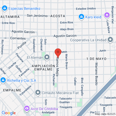 Veterinaria Pulgas map