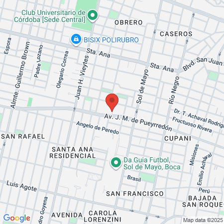 Veterinaria Los Paraísos map