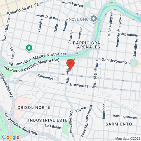 Club Norte Fitness+Gym map