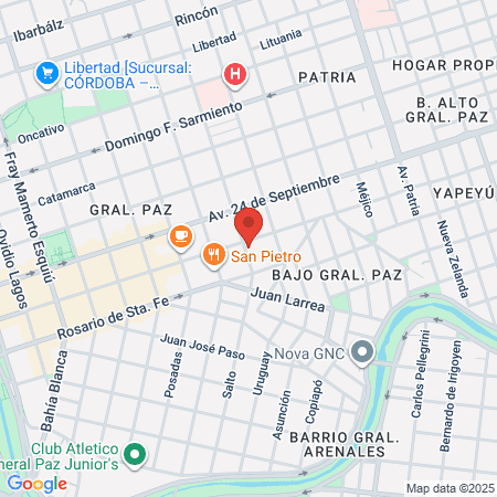 Salvatore Men´S Club Alto Verde map